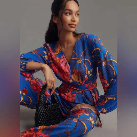 Farm Rio x Anthropologie Tropical Jumpsuit - Picture 2 of 11